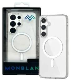 Чохол-накладка Monblan (MMCS26) для Samsung S26 Plus Magnetic Crystal Series Transparent
