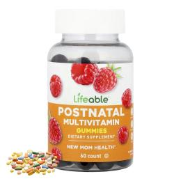 Вітаміни Lifeable Postnatal - 60 gummies (2023-10-7291)