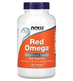 Червона омега Now Foods Red Omega - 180 sgels (2022-10-2366)