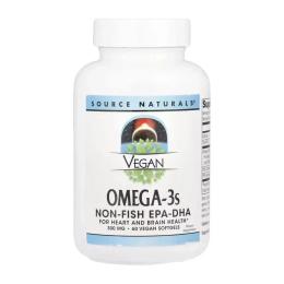 Омега 3 Source Naturals Vegan Omega-3s EPA-DHA 300mg - 60 softgels (2023-10-4330)