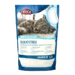 Наповнювач Trixie Simple and Clean для котів сілікагелевий гранули 5 л