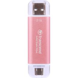 Зовнішній SSD диск Transcend (TS2TESD310P) Pink 2TB