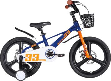 Велосипед MG 18 SPACE KID ORION DD 10 2026 Blue Orange (OPS-SK-18-055)