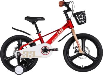 Велосипед MG 18 SPACE KID ORION DD 10 2026 Red Gray (OPS-SK-18-056)