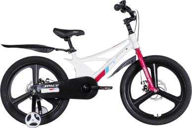 Велосипед MG 20 SPACE KID STAR DD 11 2026 White Pink (OPS-SK-20-046)