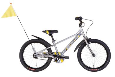 Дитячий велосипед Formula ST 20 RACE BH рама-10 2026 Gray Yellow (OPS-FRK-20-239)