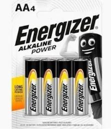 Батарейка Energizer Battery ALKALINE POWER LR06 AA (ENLR06B4) 4 шт