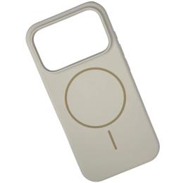 Чохол-накладка Infinity Silicone Case Luxury MagSafe для Apple iPhone 17 Pro Powder