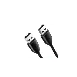 Дата-кабель Cabletime USB Type A (тато) to USB Type A (тато) 0.5 m (CA915200)