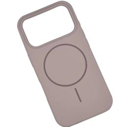 Чохол-накладка Infinity Silicone Case Luxury MagSafe для Apple iPhone 17 Pro Plum