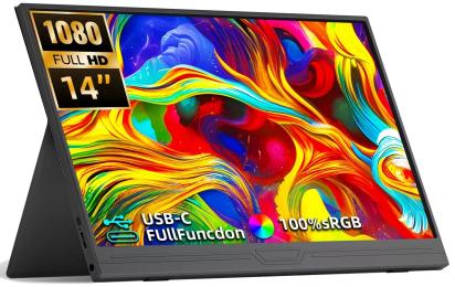 Монітор ZSUS 14A Black 14