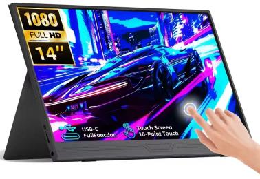 Монітор ZSUS 14AT Black 14