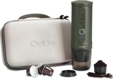 Кавоварка Outin Nano Travel Kit Espresso Machine Bundle with Nano Protective Case Forest Green (OTEM-01-FG-BAG)