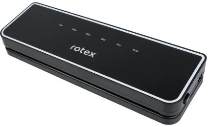 Вакуумний пакувальник Rotex RVS100-B QuickSeal Black