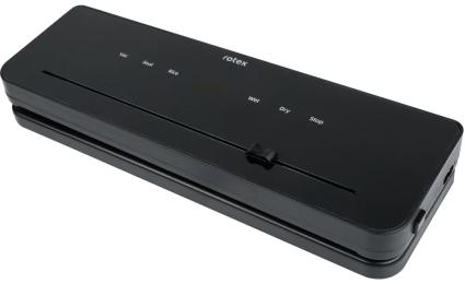 Вакуумний пакувальник Rotex RVS122-B SuperVac Black