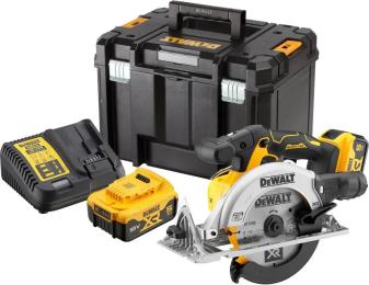 Дискова пила DEWALT DCS565P2 Black Yellow акумуляторна безщіткова