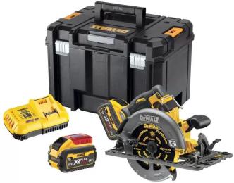 Дискова пила DEWALT DCS579X2 Gray Yellow акумуляторна