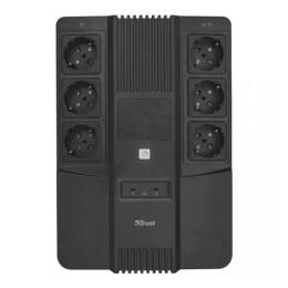 Джерело безперебійного живлення TRUST Maxxon 23326 Black 800VA UPS (Уцінений)