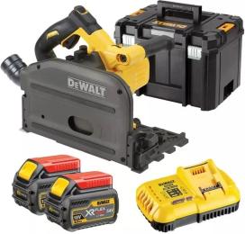 Дискова пила DEWALT DCS520T2 Black Yellow занурювальна акумуляторна