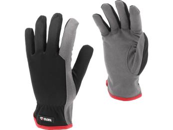 Рукавички робочі YATO YT-74674 Gray Black розмір 10