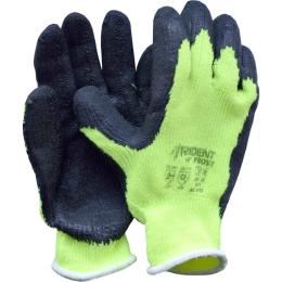 Рукавички робочі VIROK TRIDENT-FROST Yellow Black розмір 10 (83V013)