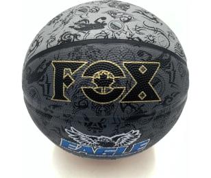 Мяч Newt Fox ball №7 NE-BAS-1027 Black Gray