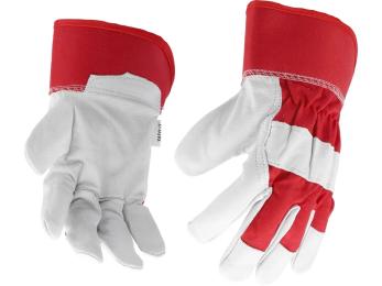 Рукавички робочі YATO YT-746403 White Red розмір 10