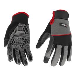 Рукавички робочі YATO YT-746648 Black Gray розмір 8