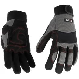 Рукавички робочі YATO YT-746641 Black Gray розмір 11