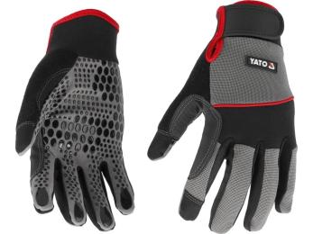 Рукавички робочі YATO YT-74666 Black Gray розм.10