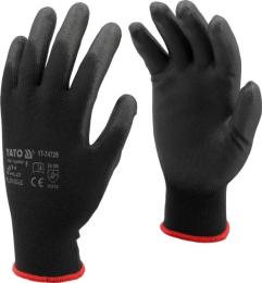Рукавички робочі YATO YT-74728 Black розмір 8