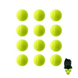 Набір мячів для великого тенісу SWDN Tennis Ball NE-TT-12 у чохлі 12 штук