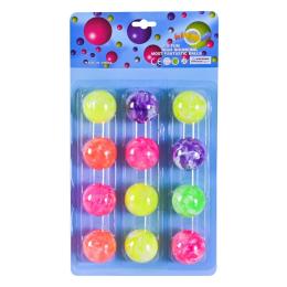 Мяч стрибунок Bambi Блискучий PR2508 у наборі 12 штук