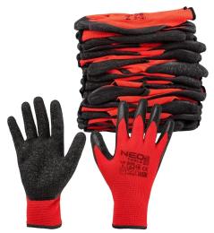 Рукавички робочі Neo Tools 97-645-11 Real Black 12шт