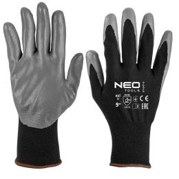 Рукавички робочі Neo Tools 97-647-9 Gray Black 12шт