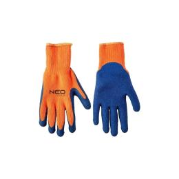 Рукавички робочі Neo Tools 97-611 Orange Blue