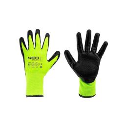 Рукавички робочі Neo Tools 97-613-8 Green Black
