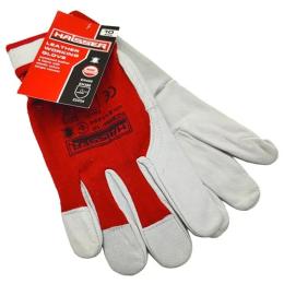 Рукавички робочі Haisser 211524 White Red