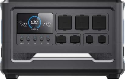 Зарядна станція PowerPlant G24 2048Wh 2400W Black