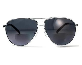 Окуляри сонцезахисні Global Vision Aviator Bifocal + 3.0 Gray