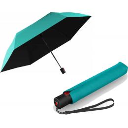 Парасолька Knirps U.200 Ultra Light Duomatic Turquoise Black UV Coating (Kn95 2200 1340)