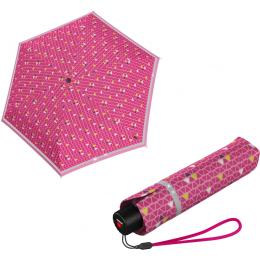 Парасолька Knirps Rookie Manual Triple Pink Reflective (Kn95 6050 8540)