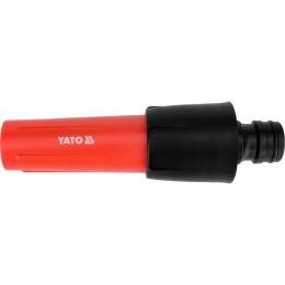 Зрошувач прямий з регуляцією струміня YATO з сполученням до шлангу 1, ABS і PP пластик 12/96