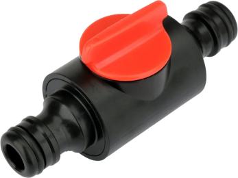 Клапан зєднувальний з 2 швидкорозємами YATO для водяних шлангів O= 1/2 з ABS, ASA 12/120