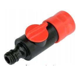Клапан швидкозєднувальний YATO для водяних шлангів O= 1/2 з ABS, PP матеріалів 12/120