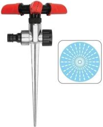 Зрошувач обертовий 3-сторонній YATO на кілку, до шлангу 1/2, межа дії- 12 м, ABS-пластик +цинк 48