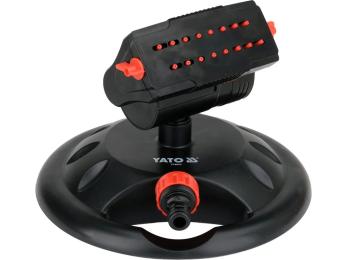 Зрошувач осциляційний YATO 16 отворів, зона- 16-20 м, тиск- 2-6 Bar, ABS-пластик 12