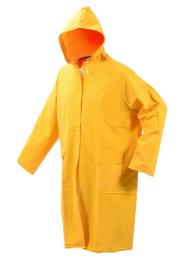 Плащ з капюшоном водонепроникний жовтий VOREL, розм. XXXL 16