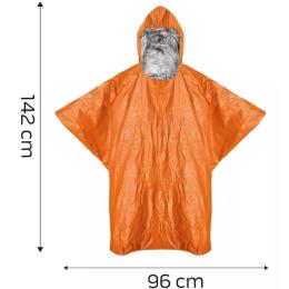 Дощовик Neo Tools поліпропілен, з енергозбереженням, помаранчевий (63-172)