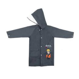 Дощовик дитячий Kite Naruto, M 130-145 см Сірий (NR24-2600M)